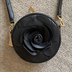 Michael Kors Black Rose Crossbody
